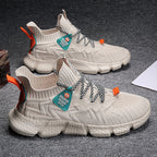 Damen Sportschuhe mit elastischem Obermaterial, rutschfester Sohle und hohem Komfort.