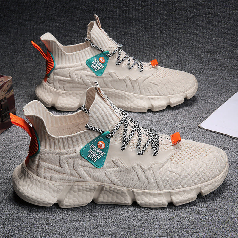 Damen Sportschuhe mit elastischem Obermaterial, rutschfester Sohle und hohem Komfort.