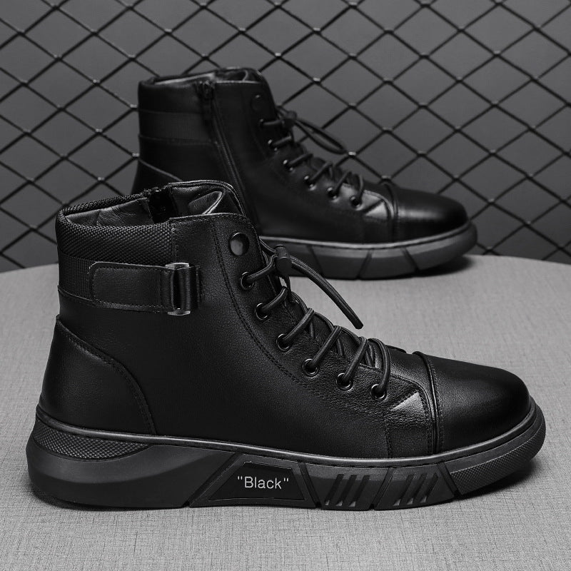 Damen High Sneaker Boots mit gepolsterter Innensohle und rutschfester Sohle
