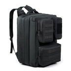 Taktischer Rucksack mit modularem Einsatzeinsätzen