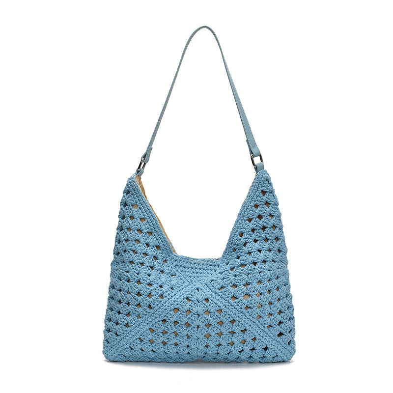 Damen Häkeltasche mit ergonomischem Schulterriemen