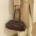 Damen elegante Schultertasche mit praktischem Organizer