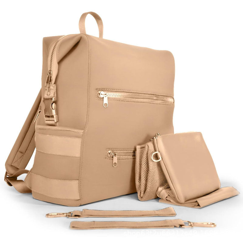 Multifunktionaler Rucksack mit integrierten Organisationsfächern und abnehmbarem Fächer-System