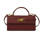 Damen Designer Schultertasche mit luxuriösem Kettenverschluss