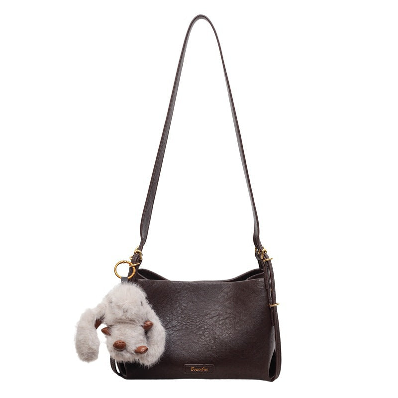 Damen elegante Schultertasche mit raffiniertem Design
