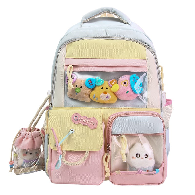 Niedlicher tierisches Multi-Taschen Schulranzen