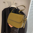 Handgefertigte Leder-Schultertasche