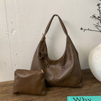 Damen Hobo Tasche mit floralem Design und praktischem Mini-Organizer