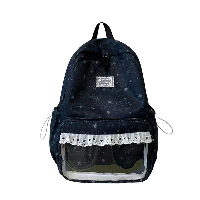 Sternmuster Casual Schul-Rucksack