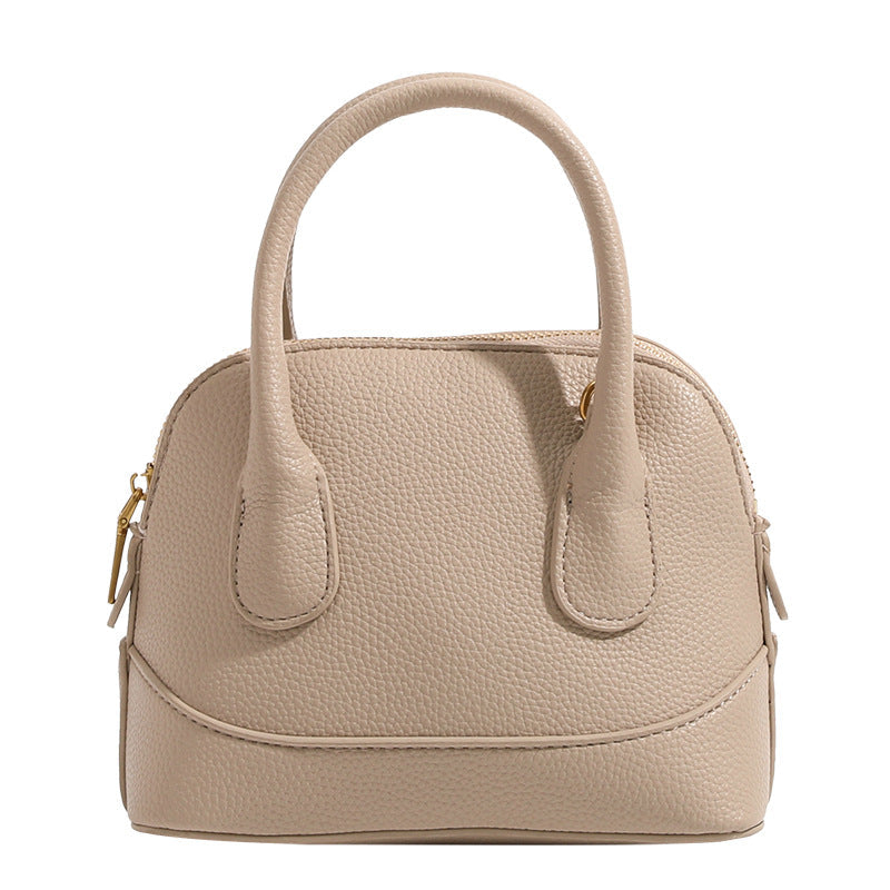 Damen Mini-Handtasche aus strukturiertem Kunstleder