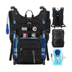 Multifunktionaler Outdoor-Rucksack mit integrierter Trinkblase und ergonomischem Design