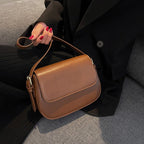 Handgefertigte Leder-Schultertasche