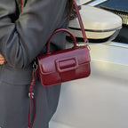 Damen Mini-Handtasche mit abnehmbarem Schultergurt und modernem Design