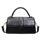 Damen Leder Handtasche mit abnehmbarem Schulterriemen