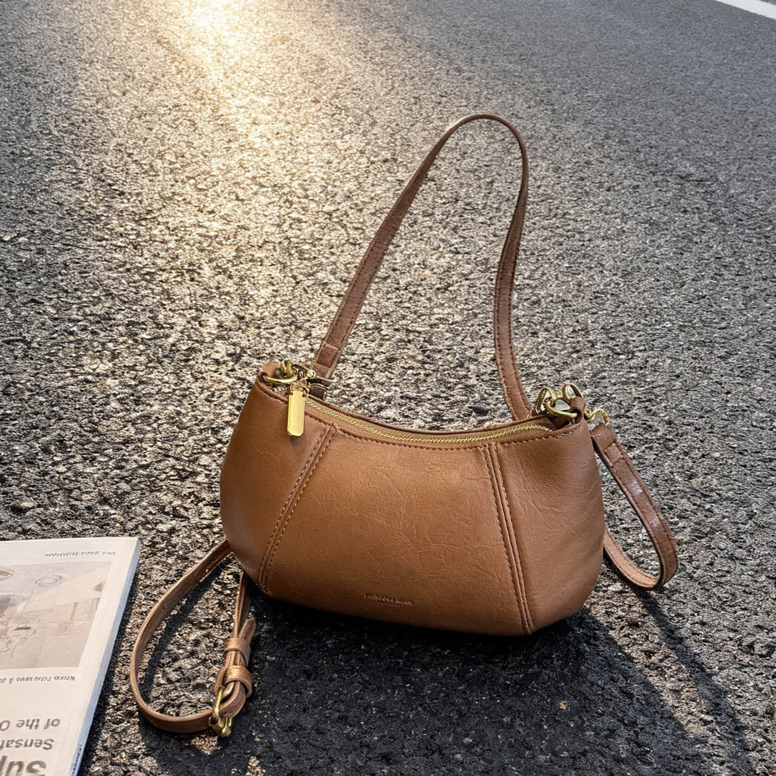 Damen elegante Schultertasche mit stilvollem Design