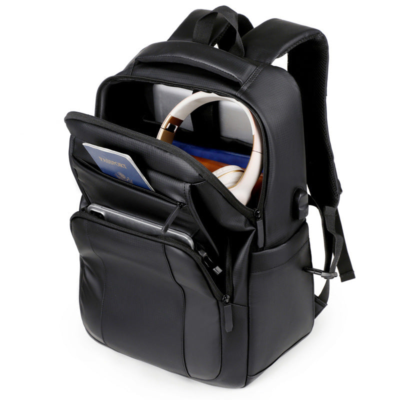 Multifunktionaler Laptop-Rucksack mit ergonomischem Design und schützender Polsterung