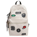 Stylische Grafik Patch Schulrucksack