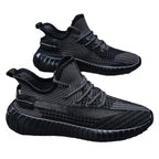 Damen sportliche Sneakers mit nahtloser Mesh-Struktur und flexibler Sohle