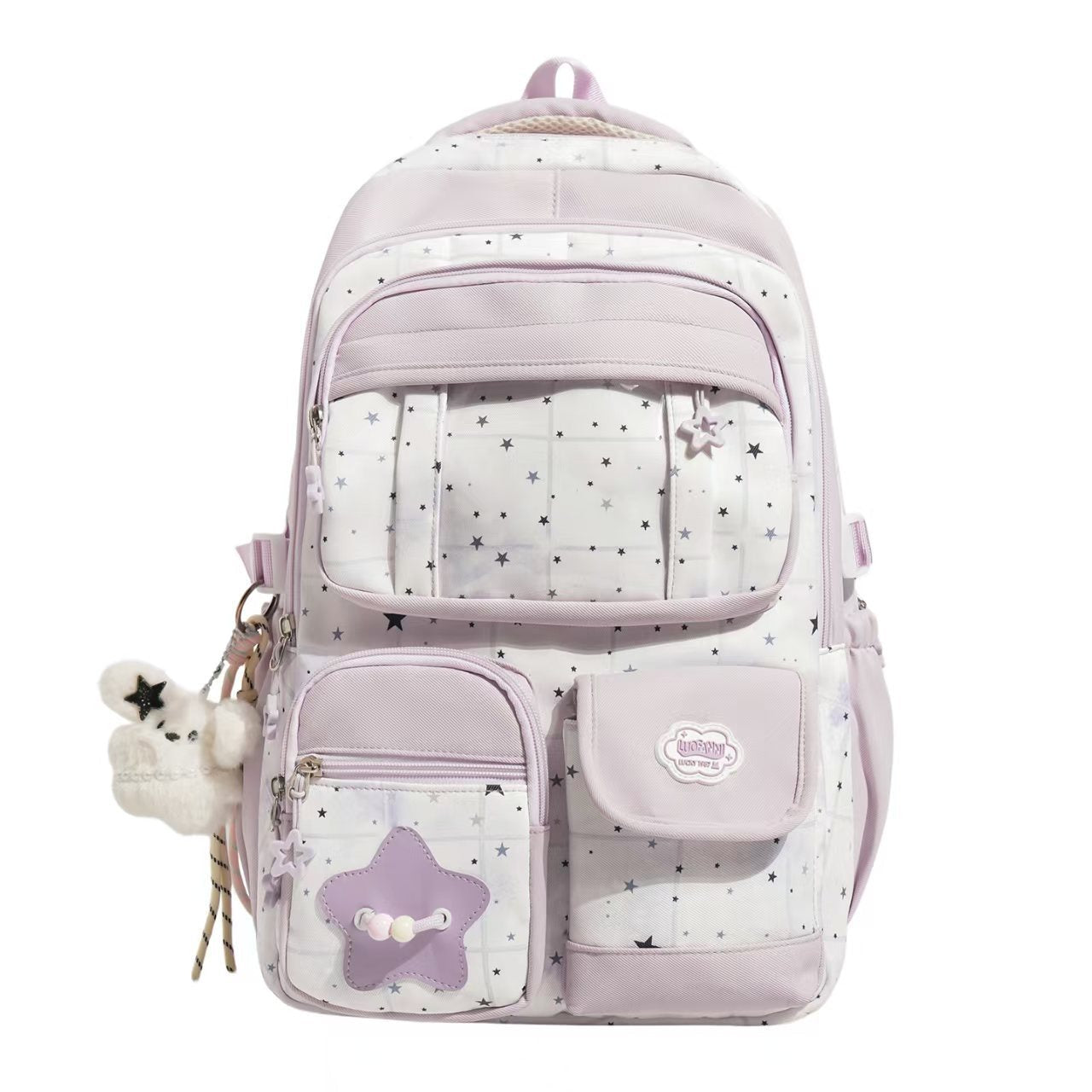Sternenbedruckter Multifunktions-Rucksack