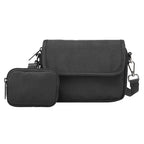 Dual-Compartment Utility Messenger Bag Emma Tasche