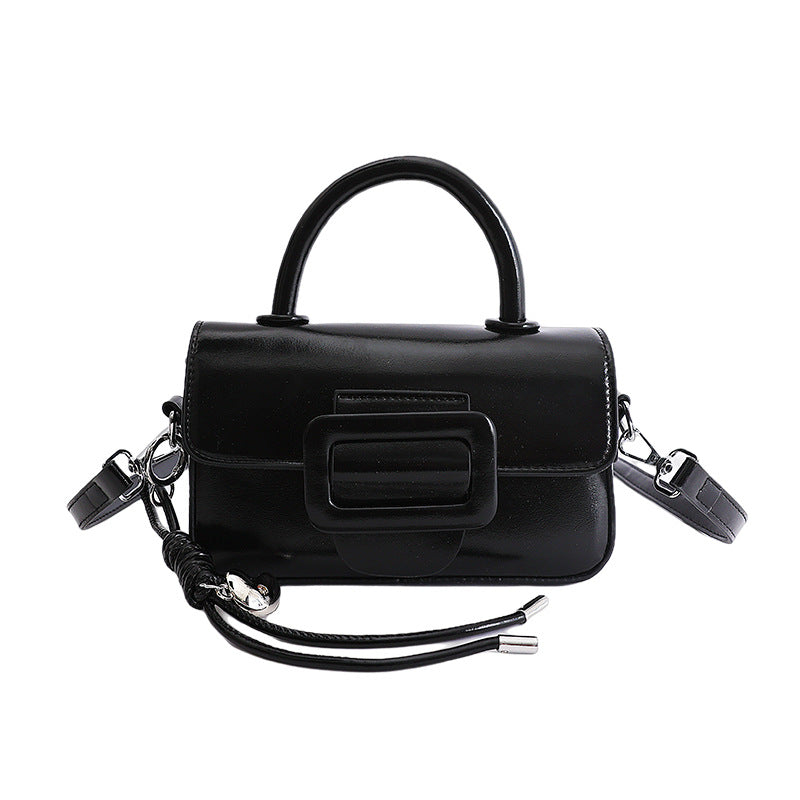 Damen hochwertige Mini-Handtasche mit abnehmbarem Schultergurt