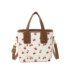 Damen Mini-Handtasche mit fruchtigem Kirschdesign