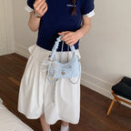 Damen Mini-Handtasche mit dekorativen Akzenten