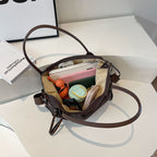 Canvas Schulterhandtasche