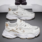 Damen Sportliche Sneakers mit Dämpfungssohle und atmungsaktivem Mesh-Obermaterial
