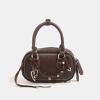 Damen Mini-Handtasche mit verspieltem Kordelzug und eleganten Akzenten