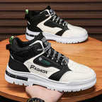 Hoch geschnittene Sport Sneakers für Frauen mit atmungsaktiver Konstruktion und rutschfester Sohle
