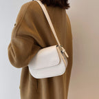 Handgefertigte Leder-Schultertasche