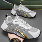 Sportschuhe für Damen mit belüfteten Mesh-Einsätzen und flexibler Sohle
