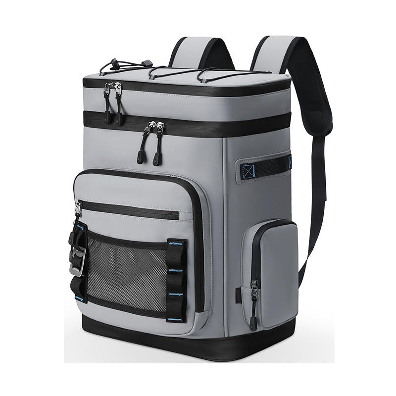 Isolierte Kühltasche-Rucksack mit mehreren Fächern und ergonomischem Tragesystem