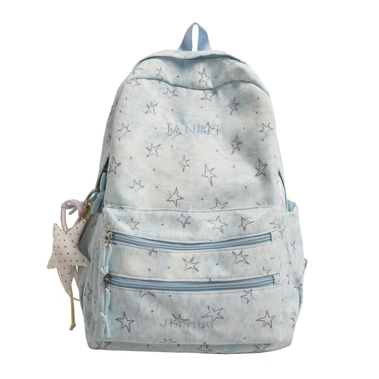 Sternenprint lässiger Rucksack