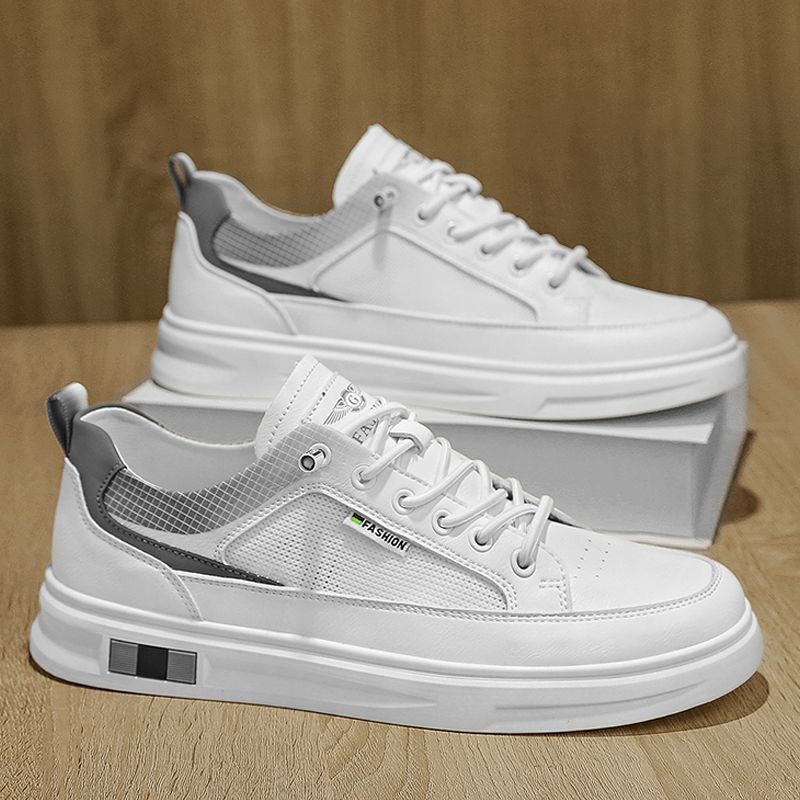 Fashion-Sneaker für Damen mit atmungsaktiven Mesh-Einsätzen und gepolsterter Sohle