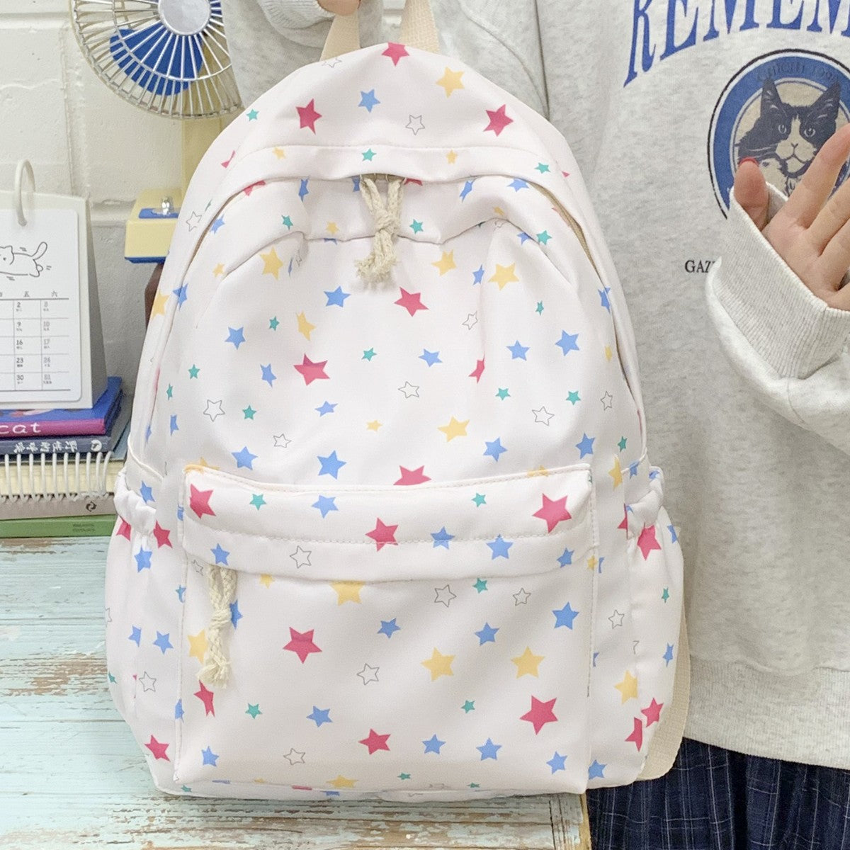 Sternenmuster Leichter Rucksack
