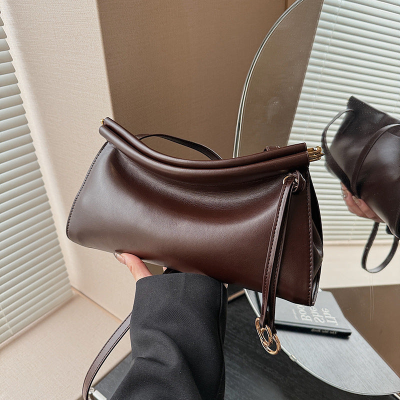 Elegante Schultertasche für Damen mit modernem, kurvigen Design