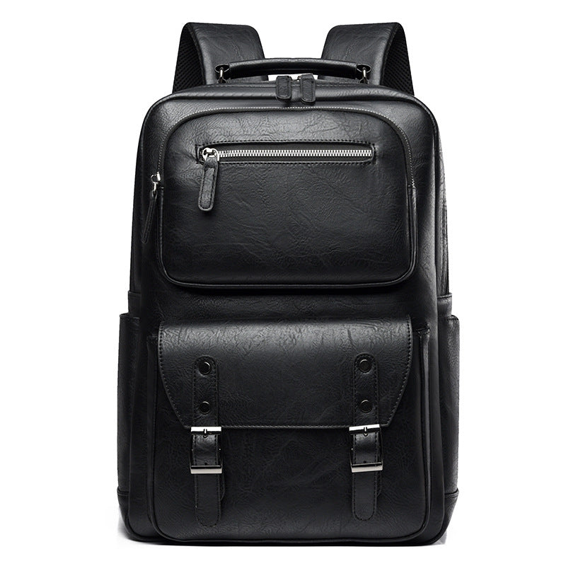 Stylischer Mehrzweck-Leder-Rucksack