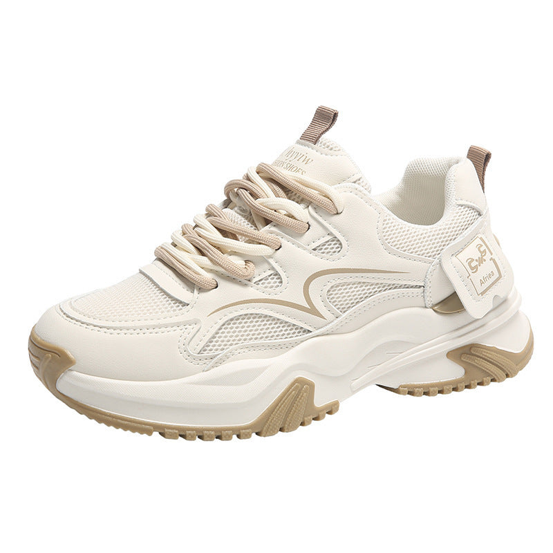Damen Chunky Sneakers mit stylischem Design und atmungsaktiver Obermaterialstruktur