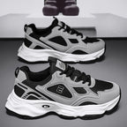 Damen Sportliche Sneakers mit Dämpfungssohle und atmungsaktivem Mesh-Obermaterial