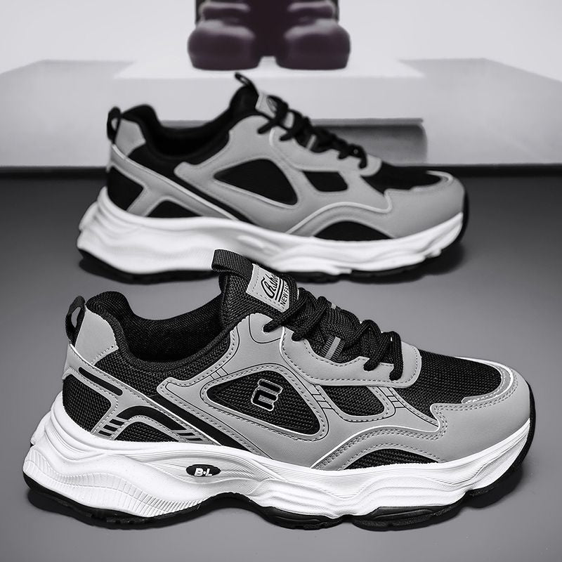 Damen Sportliche Sneakers mit Dämpfungssohle und atmungsaktivem Mesh-Obermaterial