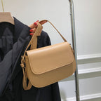 Handgefertigte Leder-Schultertasche