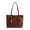 Damen elegante geflochtene Tote Bag