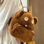 Plüsch Bärenförmiger Schulrucksack