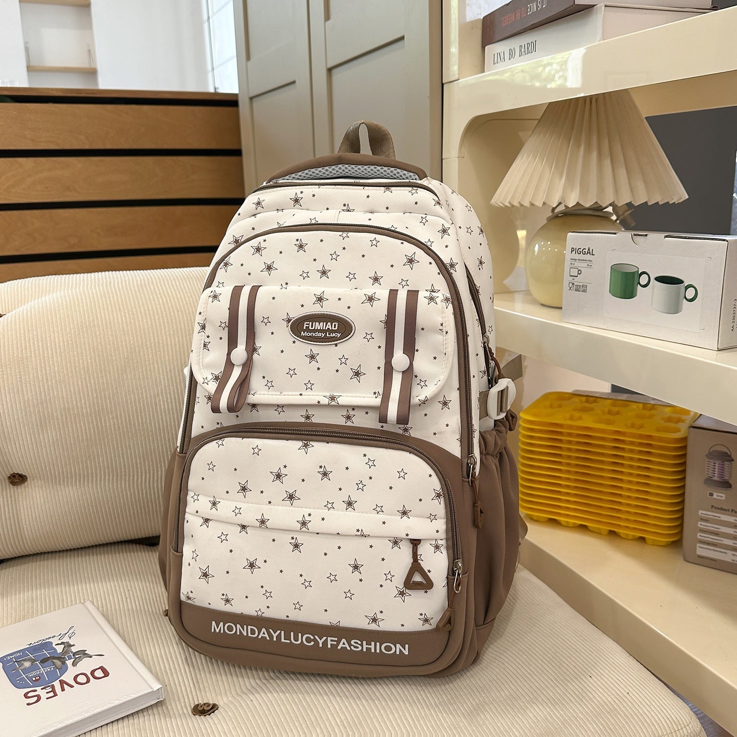 Stern-Muster Multi-Funktions-Rucksack
