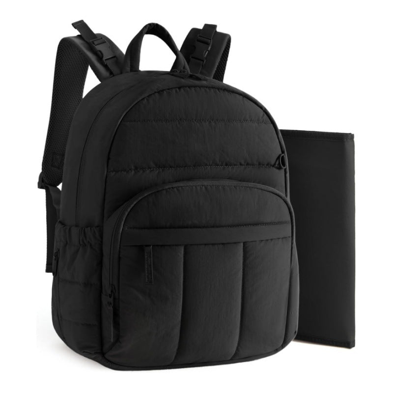 Stylischer Rucksack mit mehreren Fächern und Laptop-Schutztasche