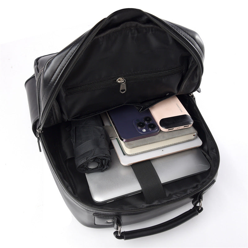 Executive Leder Rucksack Emma Tasche