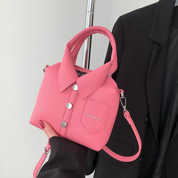 Damen Mini-Handtasche im Cam design mit verstellbarem Schultergurt