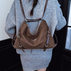 Damen Schultertasche mit abnehmbarem Schultergurt und modernem Design